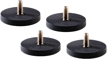 Nanlite Magnetic Base Adapter with 1/4"-20 Thread Set (4pcs)